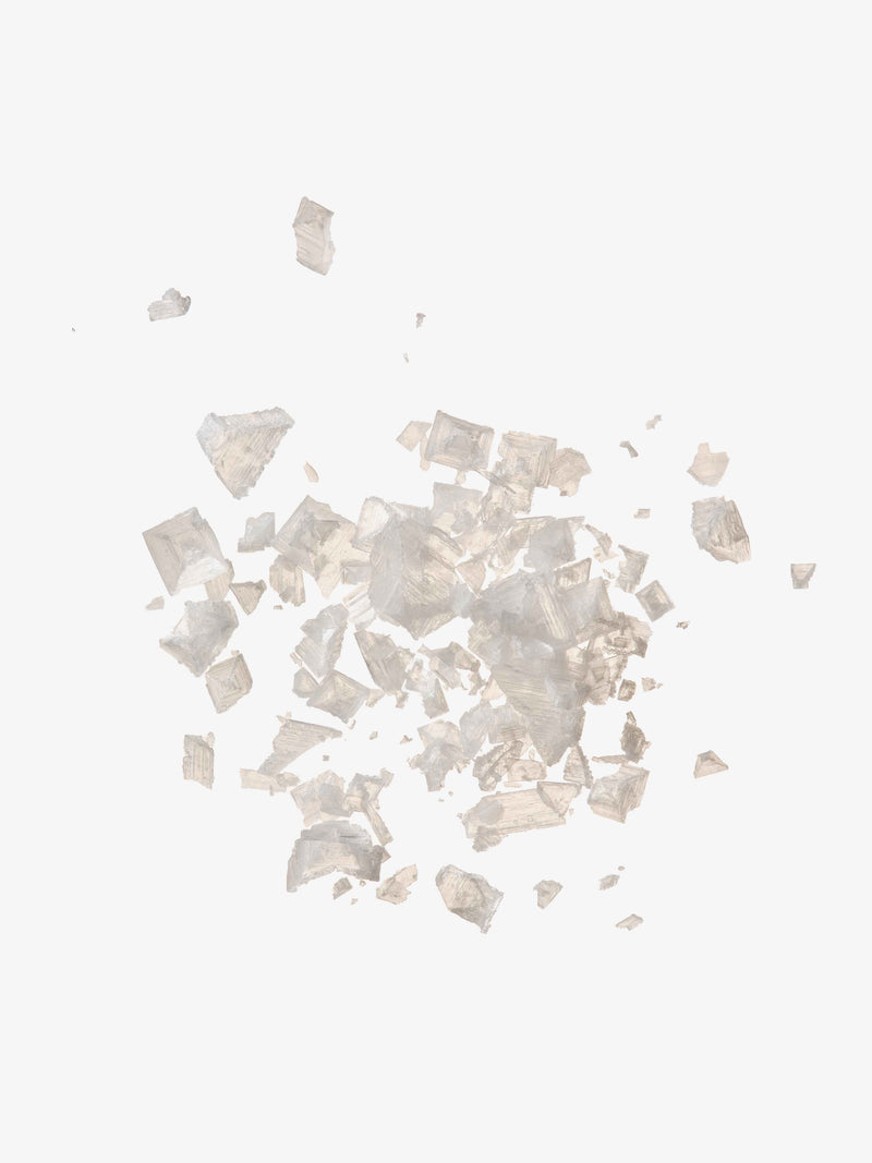 Crystalline powder representing the skincare ingredient Glutamic acid.